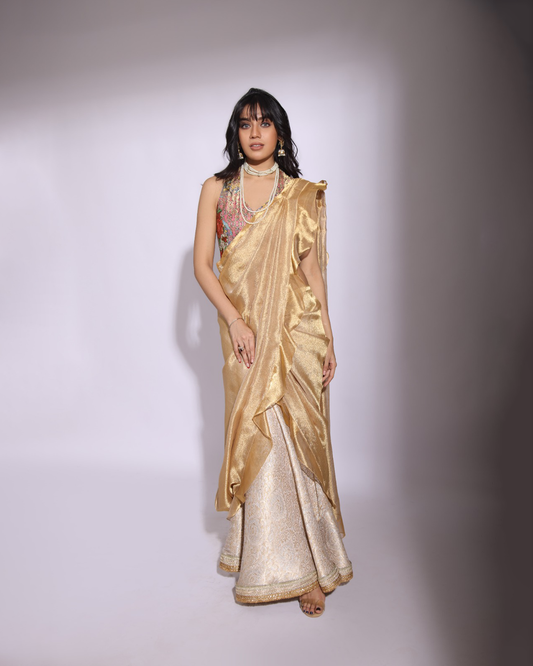 Gold Sari